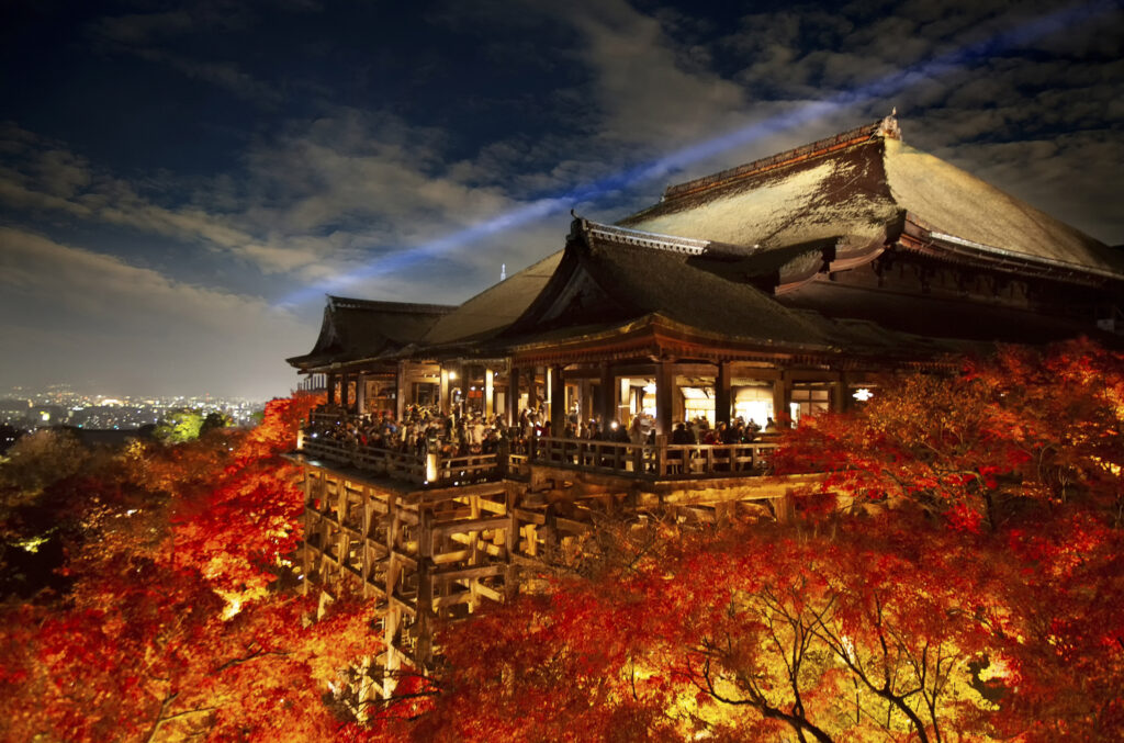 Kiyomizudera kyoto notte - Tour Giappone Sakura Road Japan