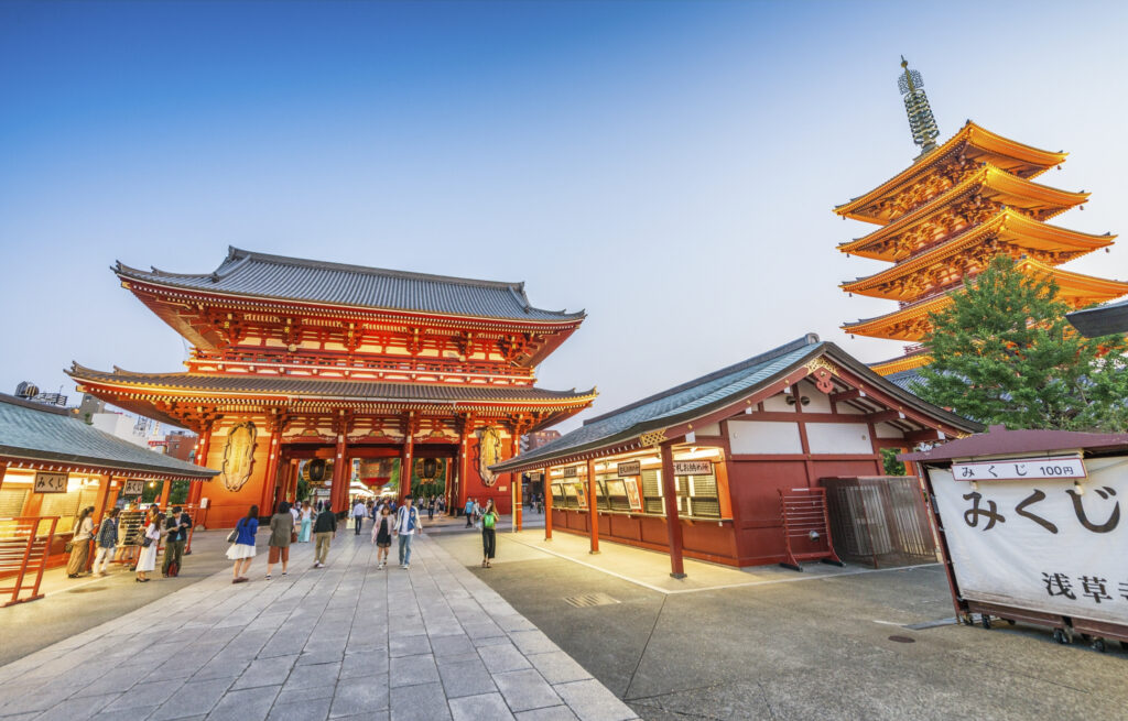 Tokyo asakusa senso-ji - Tour Giappone Sakura Road Japan